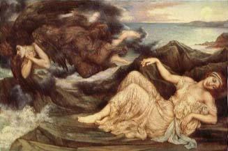 Port After Stormy Sea, Evelyn De Morgan